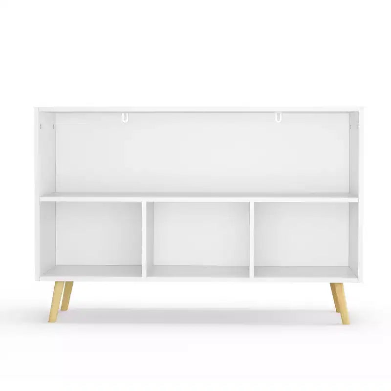 Armoire de chambre à coucher avec 3 tiroirs en tissu pliable et grand espace de rangement pour jouets