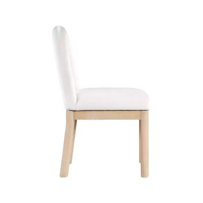 Chaise de salle à manger en velours
