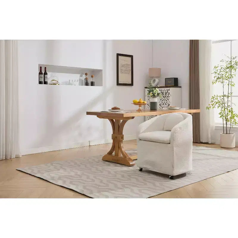 Chaises de salle à manger modernes, chaises de salle à manger confortables en chenille