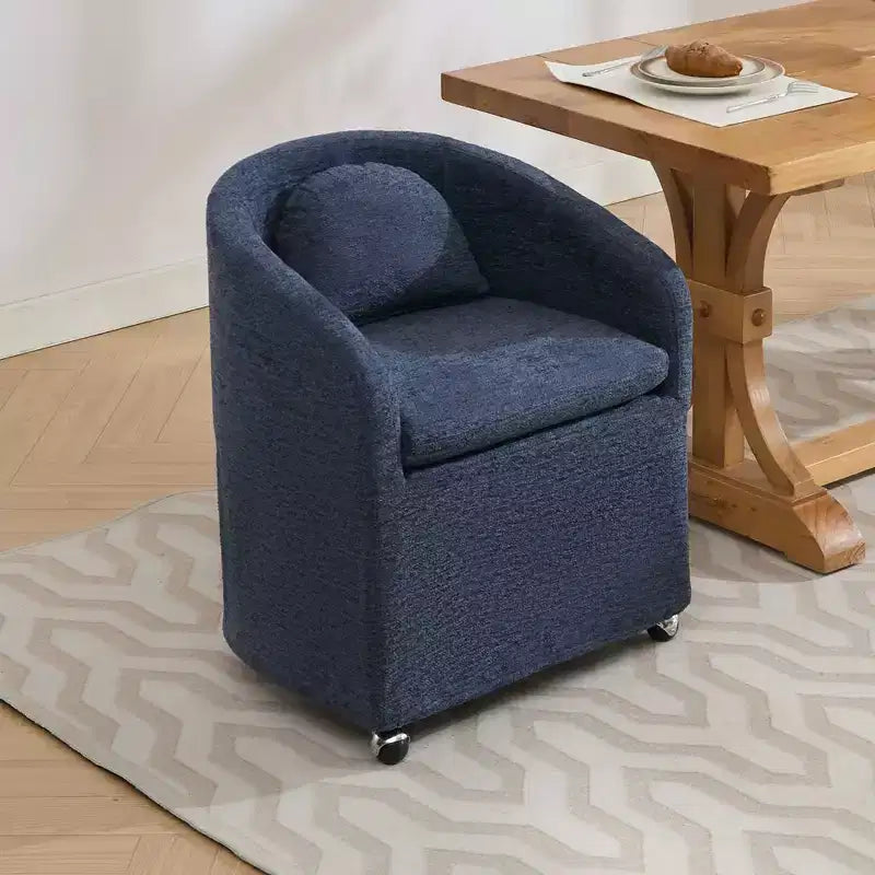 Chaises de salle à manger modernes, chaises de salle à manger confortables en chenille