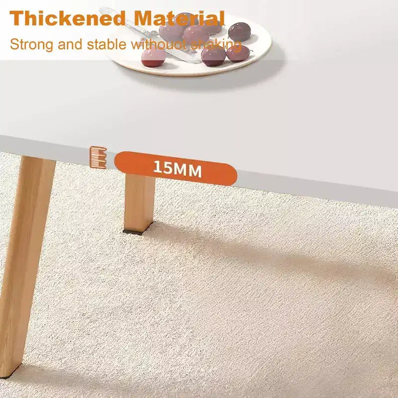 Table basse pliable, 80x50cm, Table basse escamotable, Bureaux pliants en bois