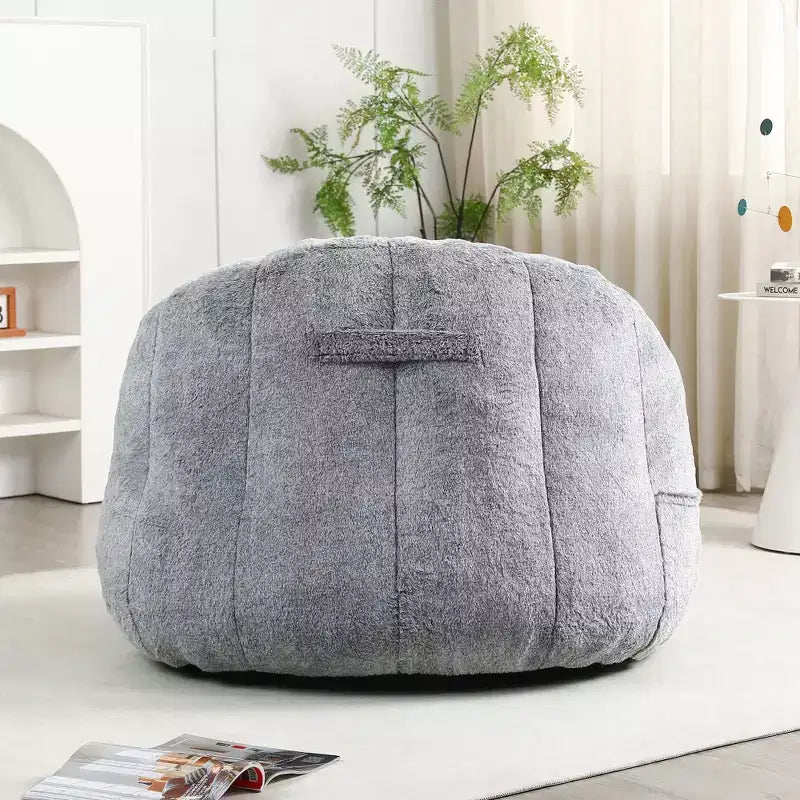Fauteuil poire avec accoudoirs en mousse haute densité paresseux et confortable