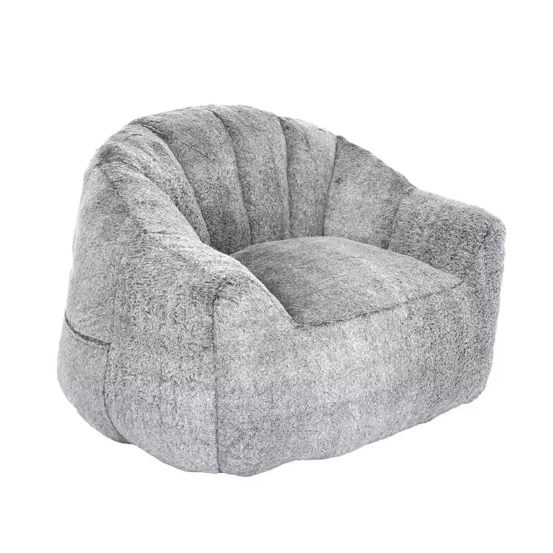 Fauteuil poire avec accoudoirs en mousse haute densité paresseux et confortable