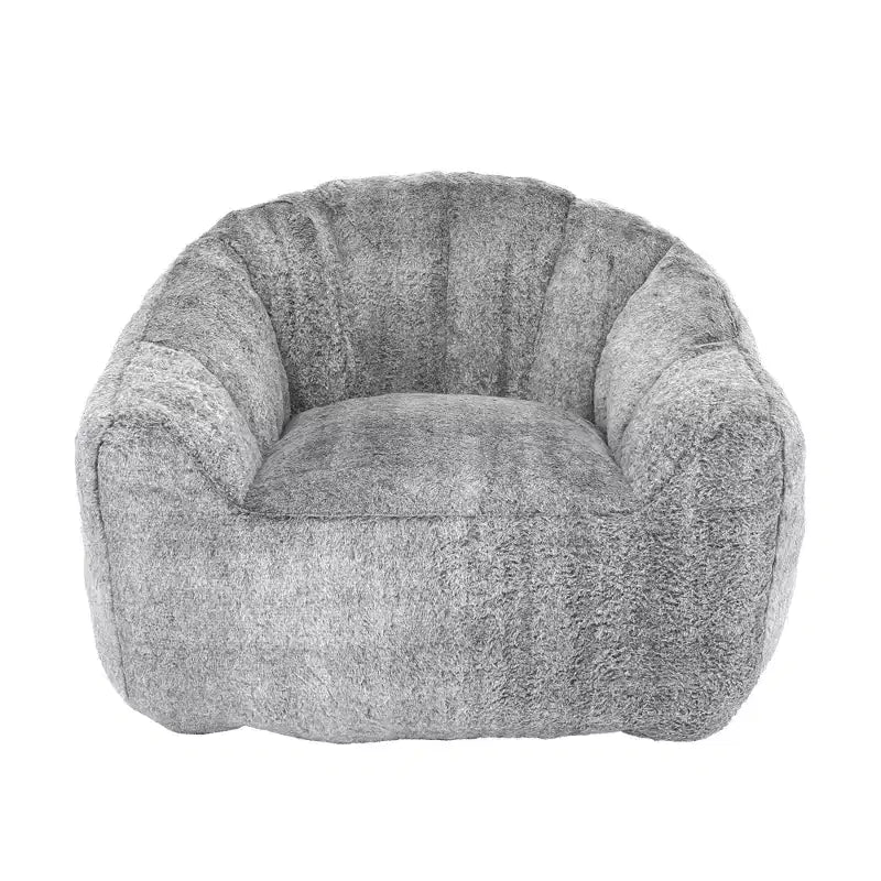 Fauteuil poire avec accoudoirs en mousse haute densité paresseux et confortable