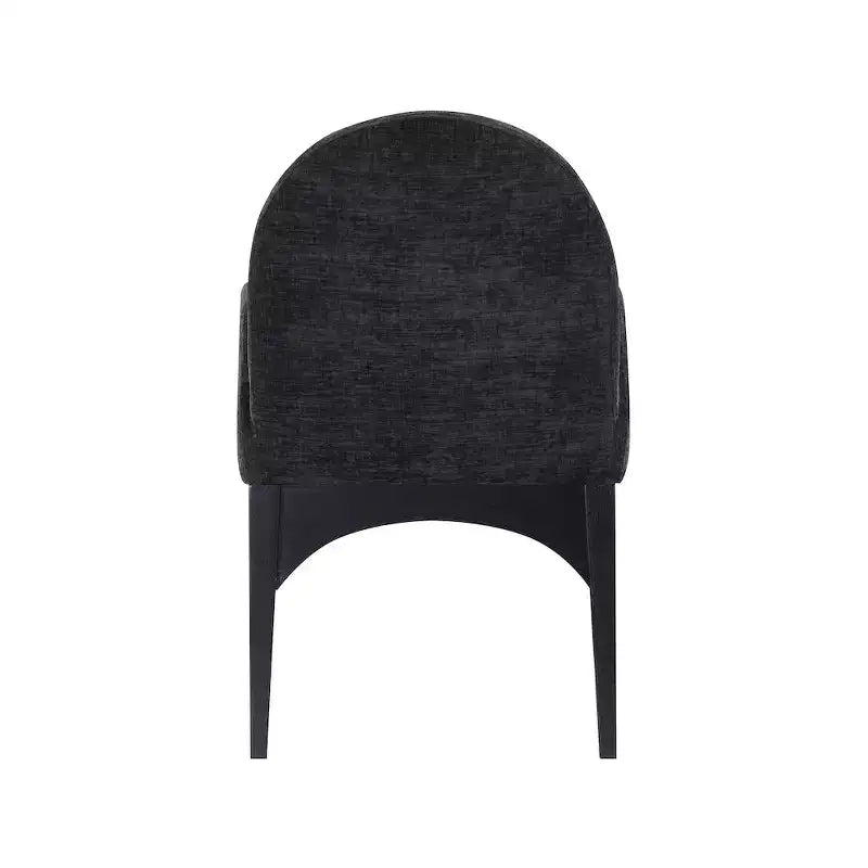 Chaise de salle à manger en tissu chenille