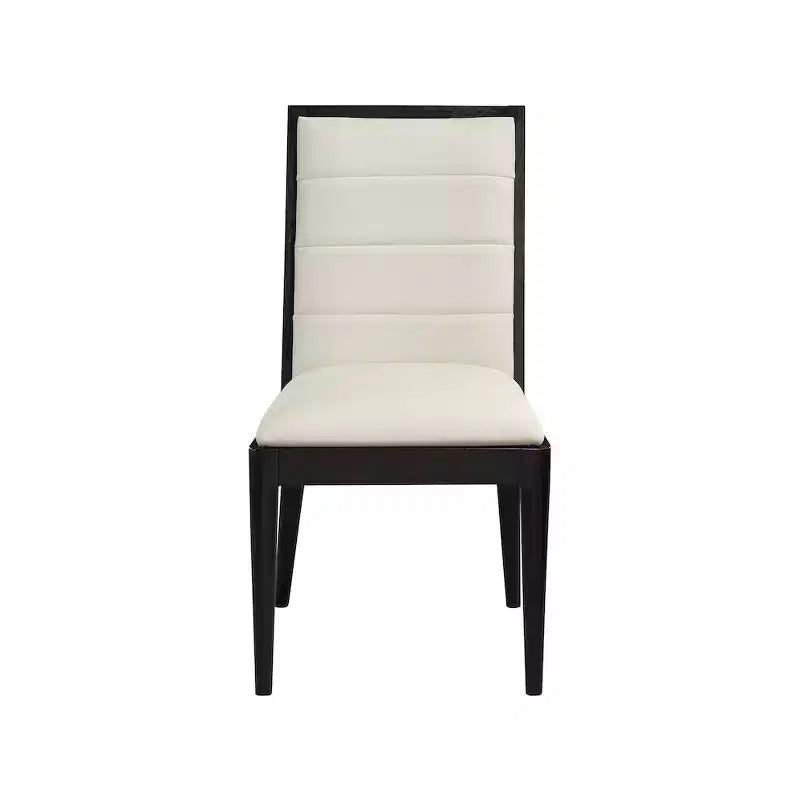 Chaise de salle à manger en cuir vegan