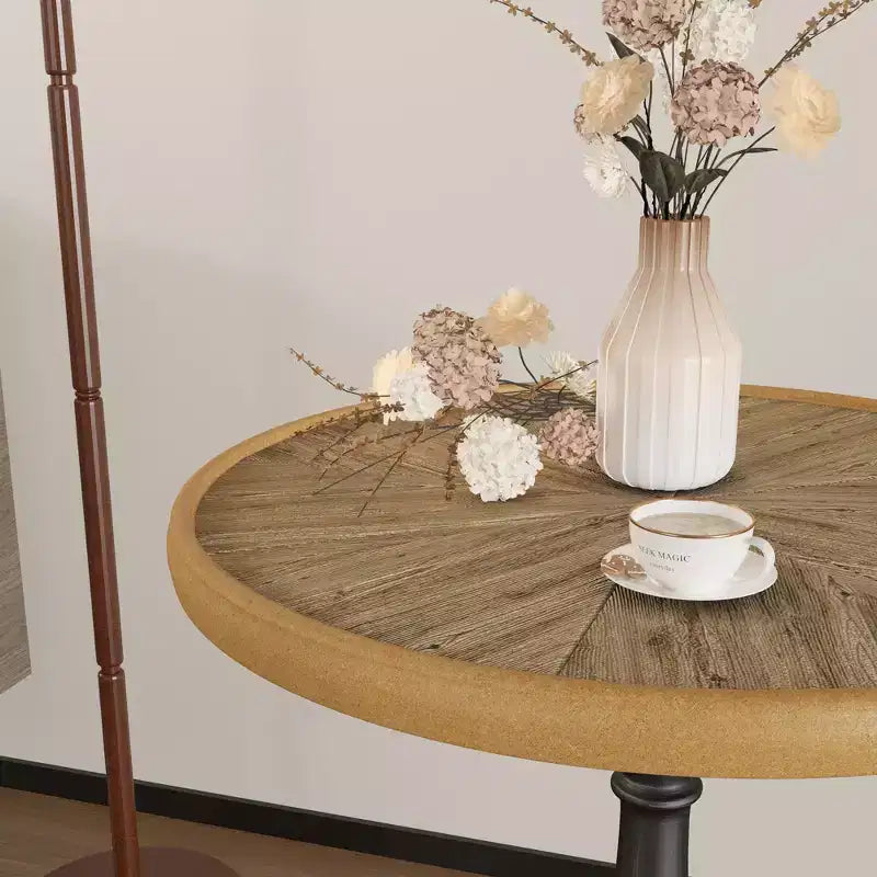 Table d'appoint en bois, Table d'appoint rétro, Table basse d'appoint décorative de style Campagne française