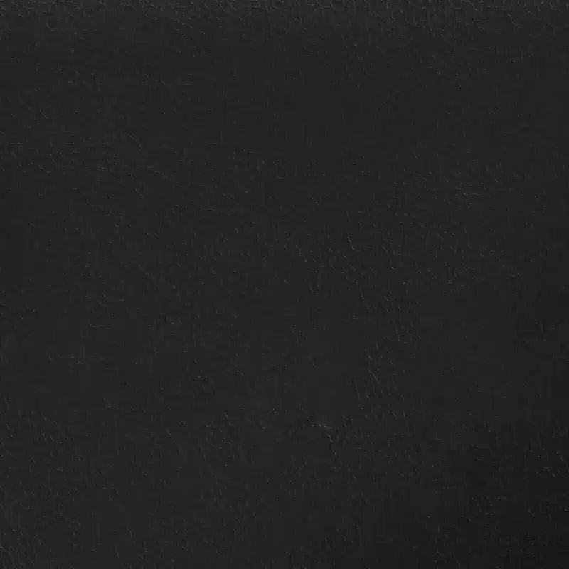 Cadre de lit double noir avec tête de lit en mousse et éclairage à bande LED