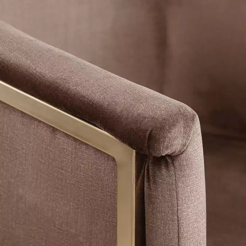 Chaise de salle à manger en velours