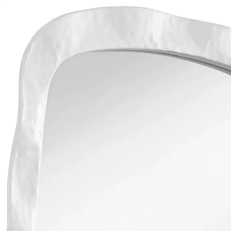 Miroirs muraux blancs texturés 22 1/4 x 38