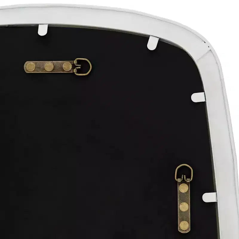 Miroirs muraux blancs texturés 22 1/4 x 38
