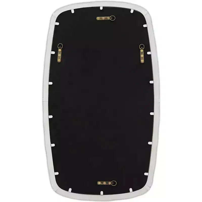 Miroirs muraux blancs texturés 22 1/4 x 38